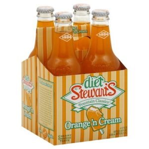 Stewarts Diet Orange Cream Soda - 355Ml X 24 Bottles